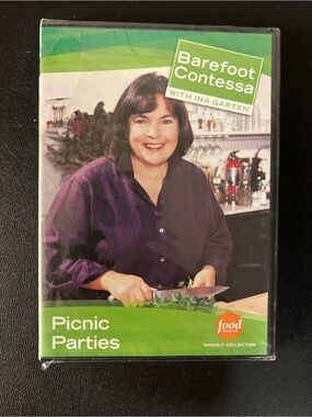 Food Network Barefoot Contessa: Picnic Parties Ina Garten Cooking (DVD 2005) New